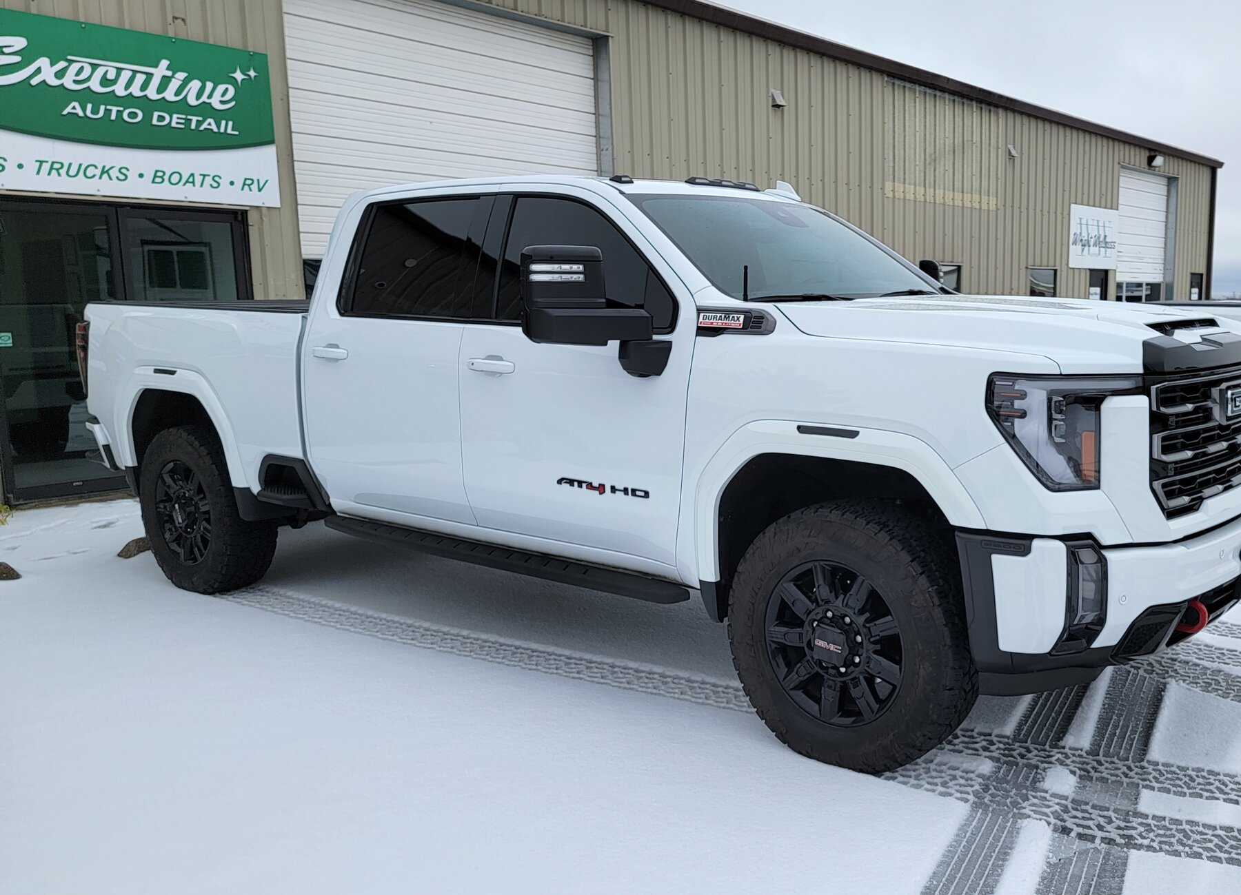 Pickup truck detailed at Executive Auto Detail in Eugene, OR